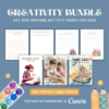 Art and Writing Activity Pages for Kids