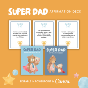 Affirmation cards for dads