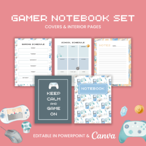 Gamer Notebook Set
