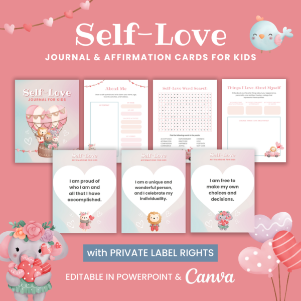 Self-Love Journal for Kids