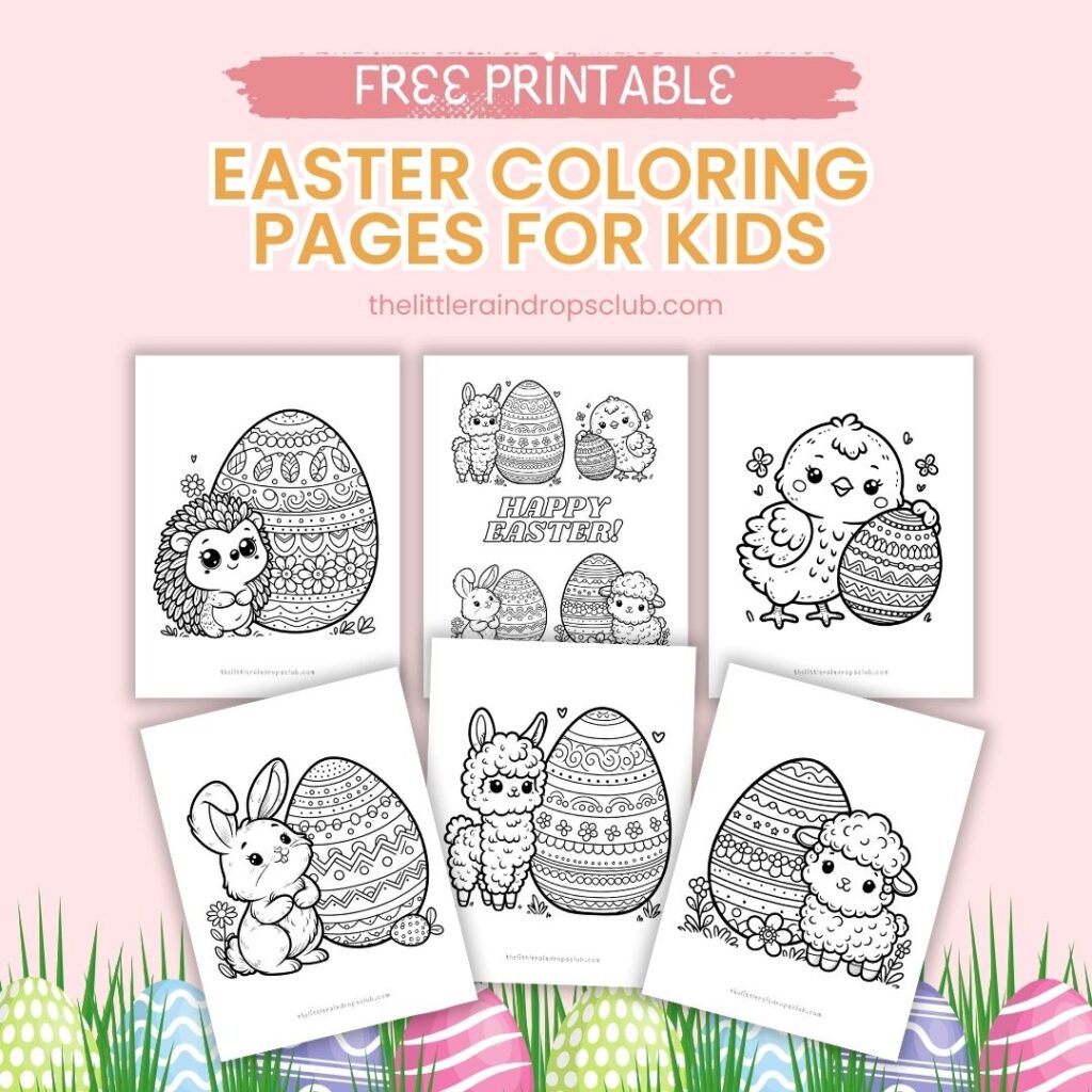 Free Easter Coloring Pages for Kids