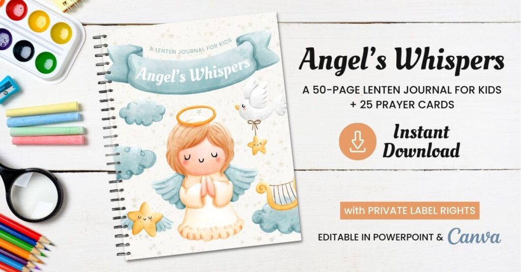 religious Easter activities for kids - Lenten Journal for Kids