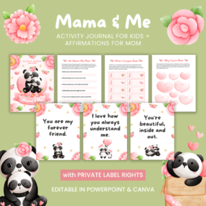 Mama & Me Journal Activity for Kids