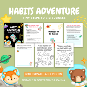 printable Habits Adventure for Kids