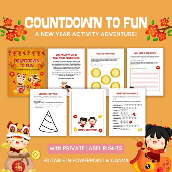 Countdown to Fun: New Year Activity Book - Image 4