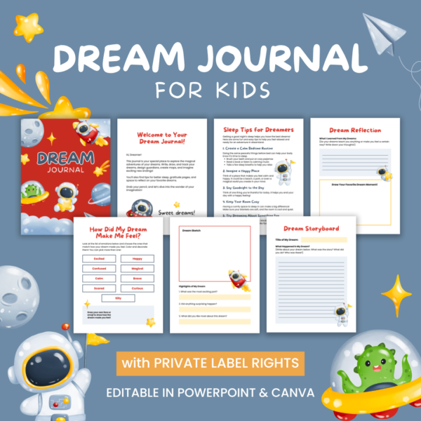 Dream Journal for Kids