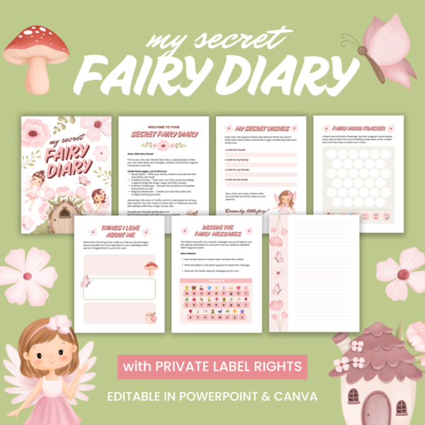 Secret Fairy Diary for Kids