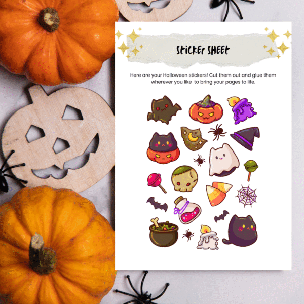 Halloween Junk Journal for Kids - Image 3