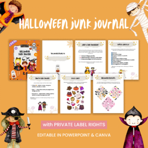 Halloween Junk Journal for Kids