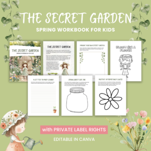 Spring Workbook for Kids