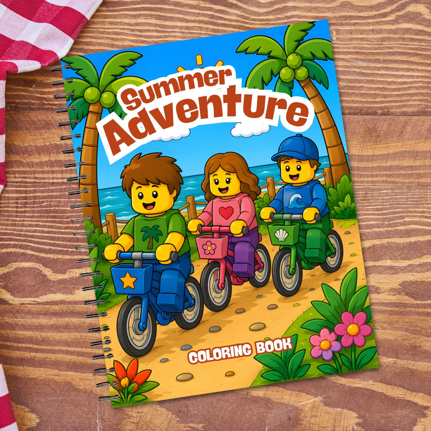Sumer Adventure Coloring Book for Kids - Image 4
